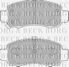 BORG & BECK BBP1906 Brake Pad Set, disc brake
